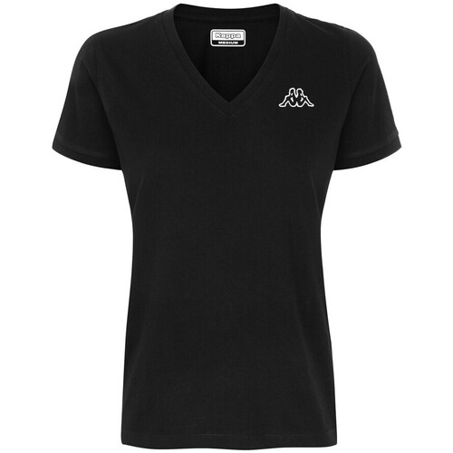 textil Mujer Tops y Camisetas Kappa  Negro