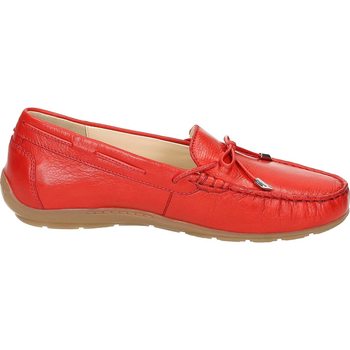 Zapatos Mujer Mocasín Ara Alabama Rojo