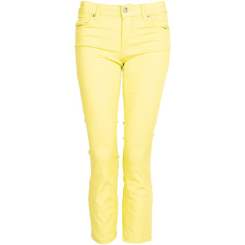 textil Mujer Pantalones con 5 bolsillos Liu Jo WA0185 T7144 | Glam Amarillo