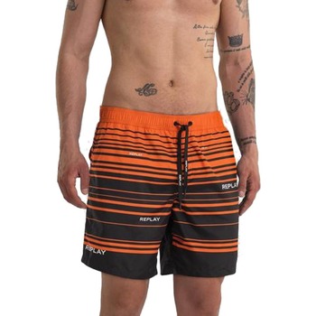textil Hombre Shorts / Bermudas Replay LM110373652 Naranja
