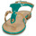 Zapatos Mujer Sandalias JB Martin AISSA Barniz / Esmeralda / Camel