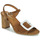 Zapatos Mujer Sandalias JB Martin ESPIEGLE Cabra / Piel / Camel