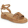 Zapatos Mujer Sandalias JB Martin LINA Cabra / Piel / Camel