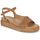 Zapatos Mujer Sandalias JB Martin LUCE Cabra / Piel / Camel