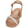 Zapatos Mujer Sandalias JB Martin VICTORIA Piel / Camel / Dorado / Tiza