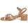 Zapatos Mujer Sandalias JB Martin VICTORIA Piel / Camel / Dorado / Tiza