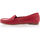 Zapatos Mujer Mocasín Simplement B Mocasines / Naúticos MUJER ROJO Rojo