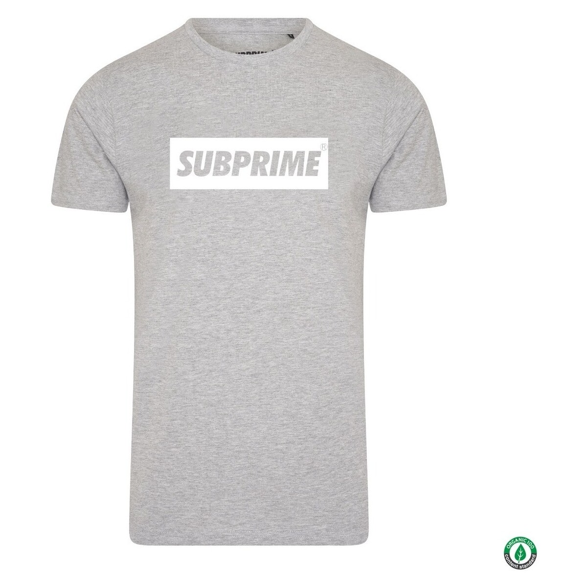 textil Hombre Camisetas manga corta Subprime Shirt Block Grey Gris