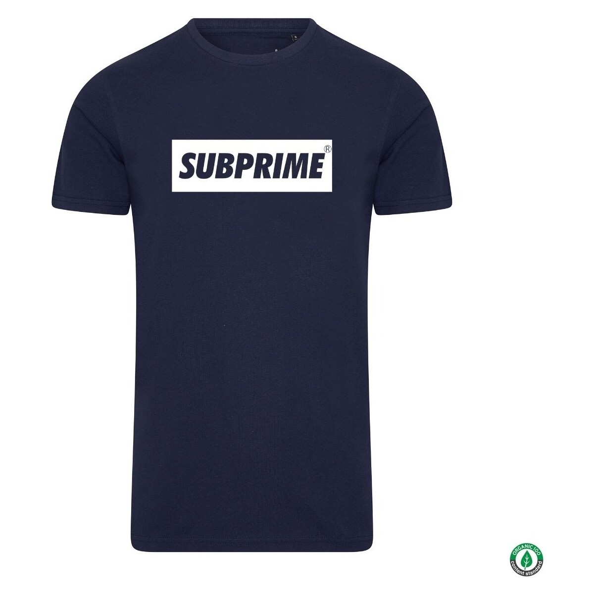 textil Hombre Camisetas manga corta Subprime Shirt Block Navy Azul