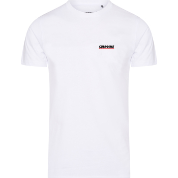 textil Hombre Camisetas manga corta Subprime Shirt Chest Logo White Blanco