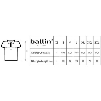 Ballin Est. 2013 Basic Polo Blanco