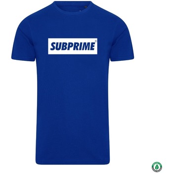 textil Hombre Camisetas manga corta Subprime Shirt Block Royal Azul