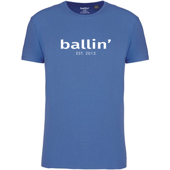 textil Hombre Camisetas manga corta Ballin Est. 2013 Regular Fit Shirt Azul