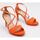 Zapatos Mujer Sandalias Krack PARTITO Naranja