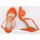 Zapatos Mujer Sandalias Krack PARTITO Naranja