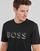 textil Hombre Camisetas manga corta BOSS Tiburt 339 Negro / Oro