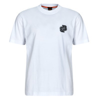 textil Hombre Camisetas manga corta BOSS Tevarsity Blanco