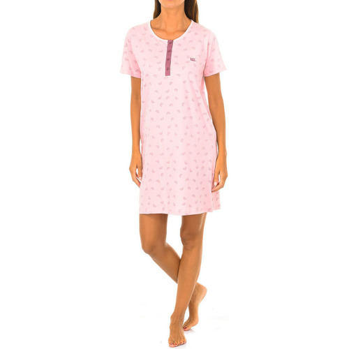 textil Mujer Pijama Kisses&Love KL45180 Rosa