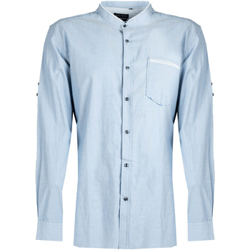 textil Hombre Camisas manga larga Antony Morato MMSL00470 FA400053 Azul