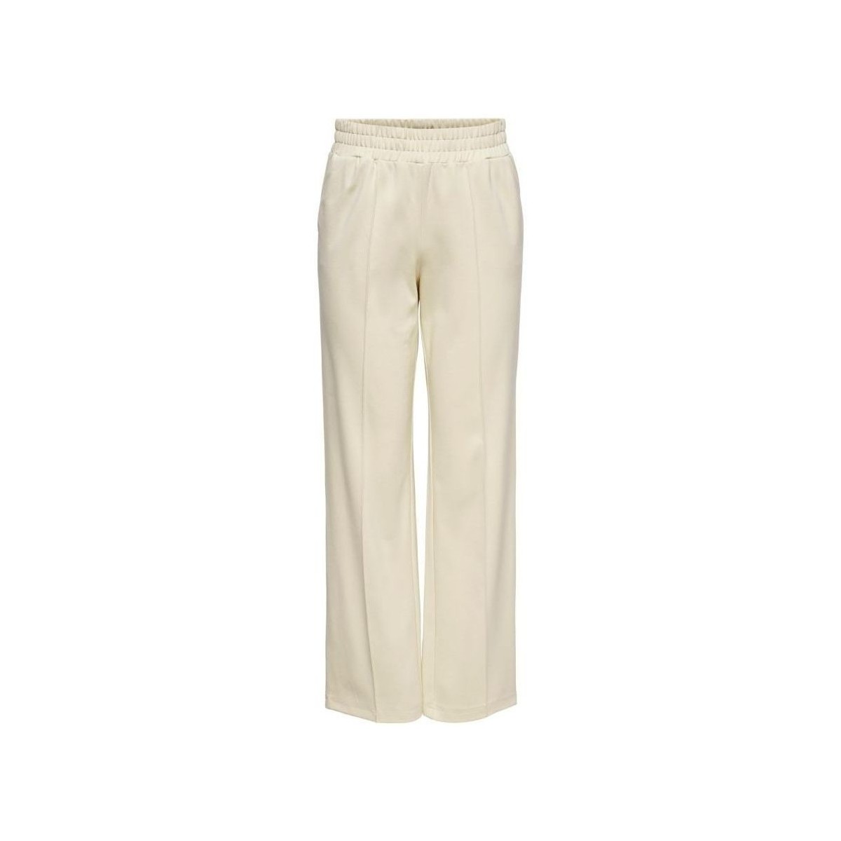 textil Mujer Pantalones Only 15235076 L.32  POPTRASH SUKI-WHITECAP GREY Gris