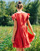 textil Mujer Vestidos cortos Céleste DAHLIA Rojo