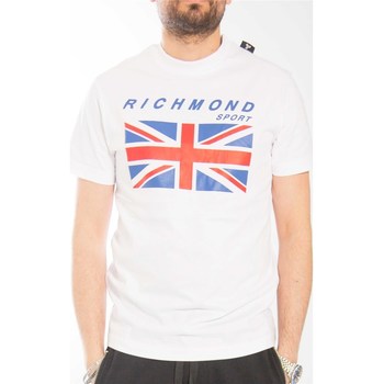 textil Hombre Camisetas manga corta Richmond Sport UMP22017TS Blanco