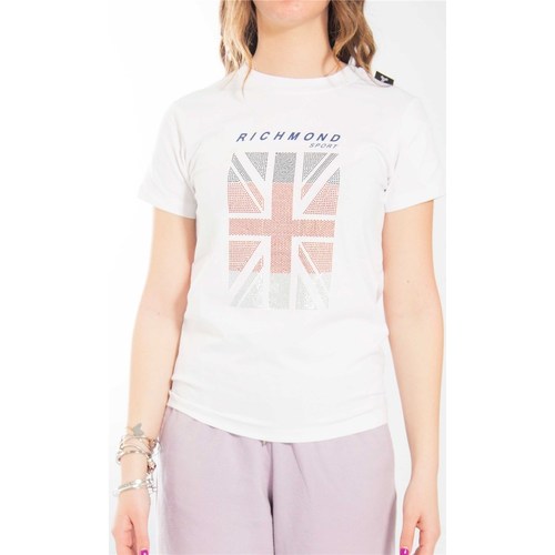 textil Mujer Camisetas manga corta Richmond Sport UWP22015TSR Blanco