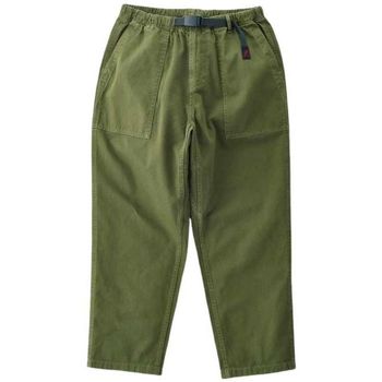 textil Hombre Pantalones chinos Gramicci Pantalones Loose Tapered Hombre Olive Verde