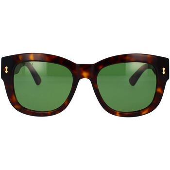 Relojes & Joyas Hombre Gafas de sol Gucci Occhiali da Sole   GG1110S 002 Marrón