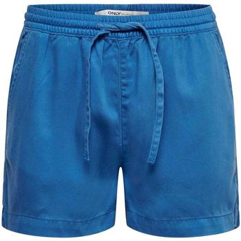 textil Mujer Shorts / Bermudas Only ONLPEMA-RIGA LIFE MW SHORTS Azul