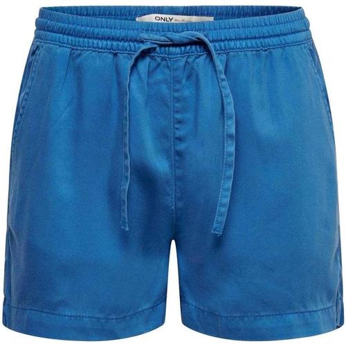 textil Mujer Shorts / Bermudas Only ONLPEMA-RIGA LIFE MW SHORTS Azul