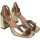 Zapatos Mujer Multideporte Bienve Ceremonia señora  1bw-1720 oro Plata