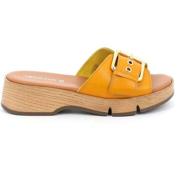 Zapatos Mujer Zuecos (Mules) Grunland CI2828 Amarillo