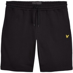 textil Hombre Shorts / Bermudas Lyle & Scott Sweat Short Negro