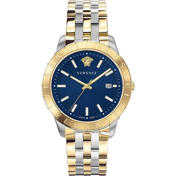 Relojes & Joyas Hombre Relojes analógicos Versace VE2C00421, Quartz, 43mm, 5ATM Oro