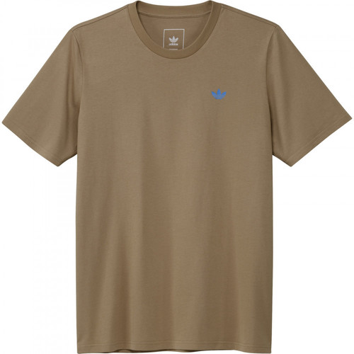textil Hombre Tops y Camisetas adidas Originals 4.0 logo ss tee Beige