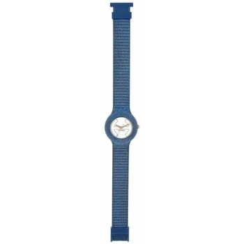 Relojes & Joyas Relojes mixtos analógico-digital Hip Hop Reloj  Jeans azul / blanco - 32 mm Azul