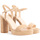 Zapatos Mujer Sandalias Baldinini DE0303P70CA Beige