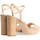 Zapatos Mujer Sandalias Baldinini DE0303P70CA Beige
