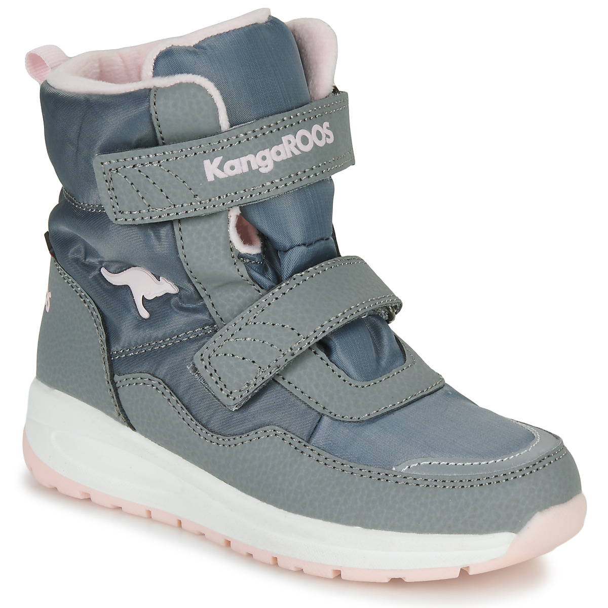 Zapatos Niña Botas de nieve Kangaroos KP-Nala V RTX Gris / Rosa