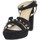 Zapatos Mujer Sandalias Silvian Heach SHS536 Negro