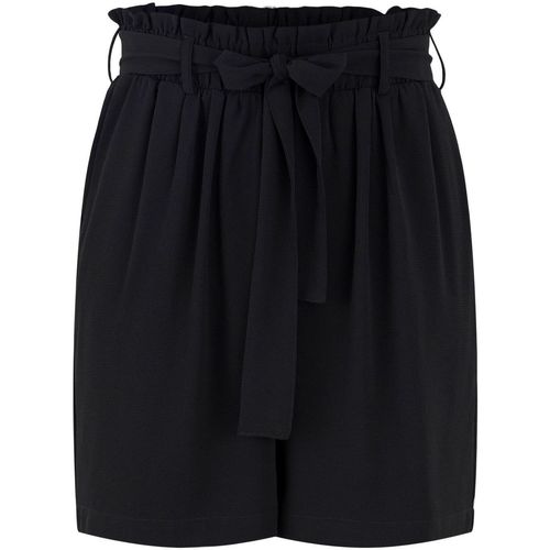 textil Mujer Shorts / Bermudas Pieces 17103514 VERT-BLACK Negro