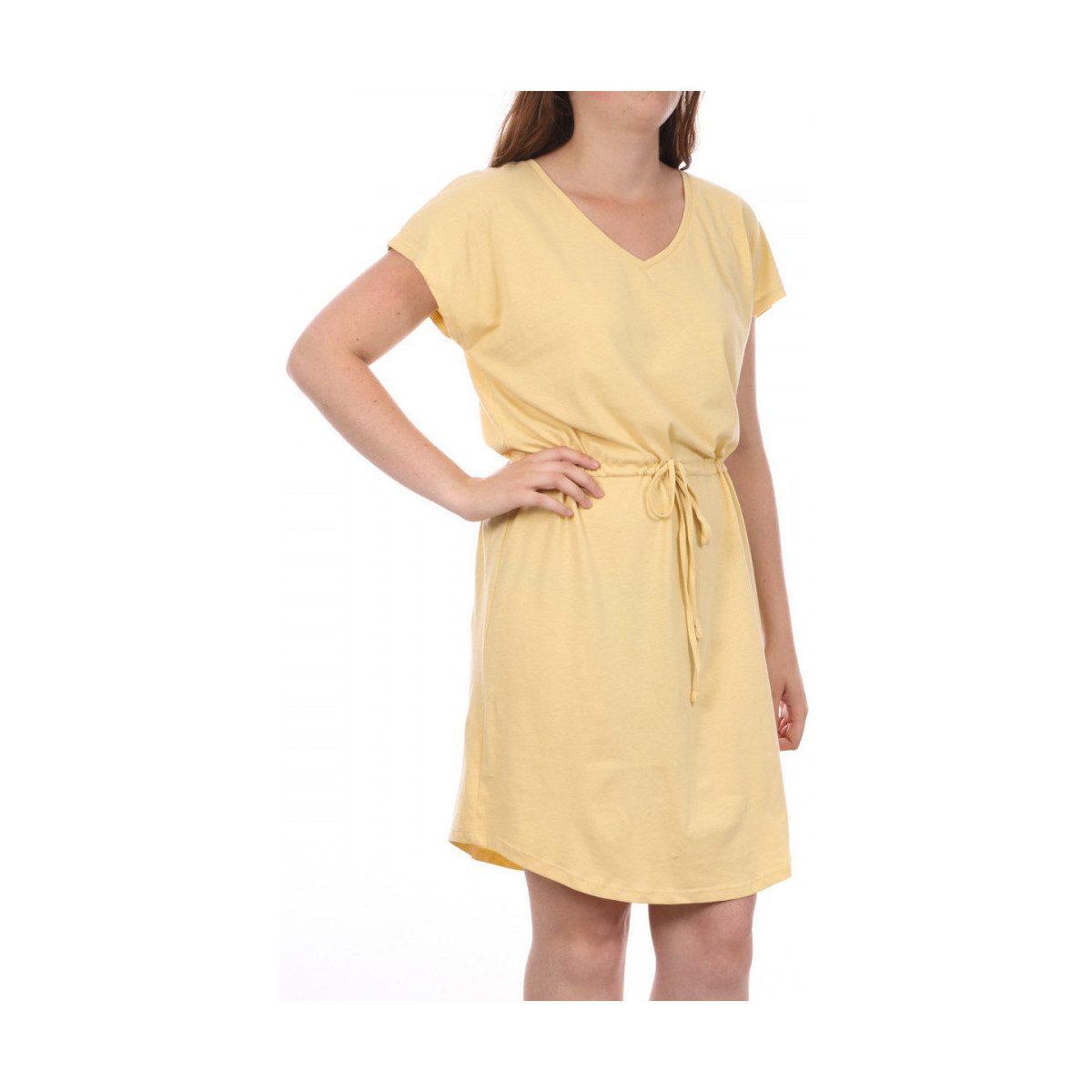 textil Mujer Vestidos cortos JDY  Amarillo