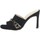 Zapatos Mujer Chanclas Silvian Heach SHS070 Negro