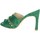 Zapatos Mujer Chanclas Silvian Heach SHS070 Verde