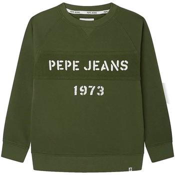 textil Niño Sudaderas Pepe jeans PB581435 732 Verde