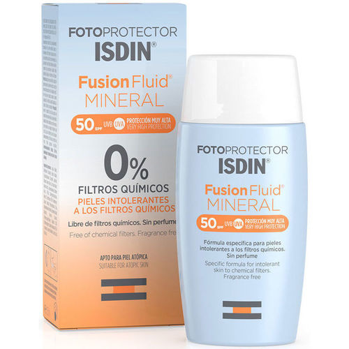Belleza Protección solar Isdin Fotoprotector Fusion Fluid Mineral 0% Filtros Químicos Spf50+ 