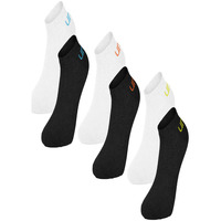 Ropa interior Hombre Calcetines Ungaro Pack de 6 calcetines Negro y blanco