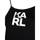 textil Mujer Bañadores Karl Lagerfeld KL22WOP01 | Printed Logo Negro