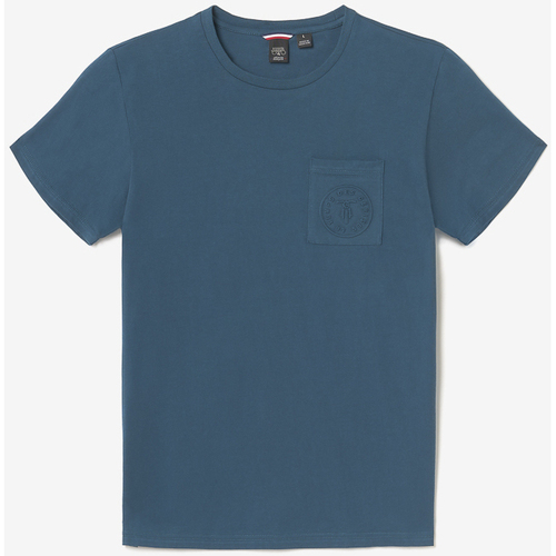 textil Hombre Tops y Camisetas Le Temps des Cerises Camiseta PAIA Azul